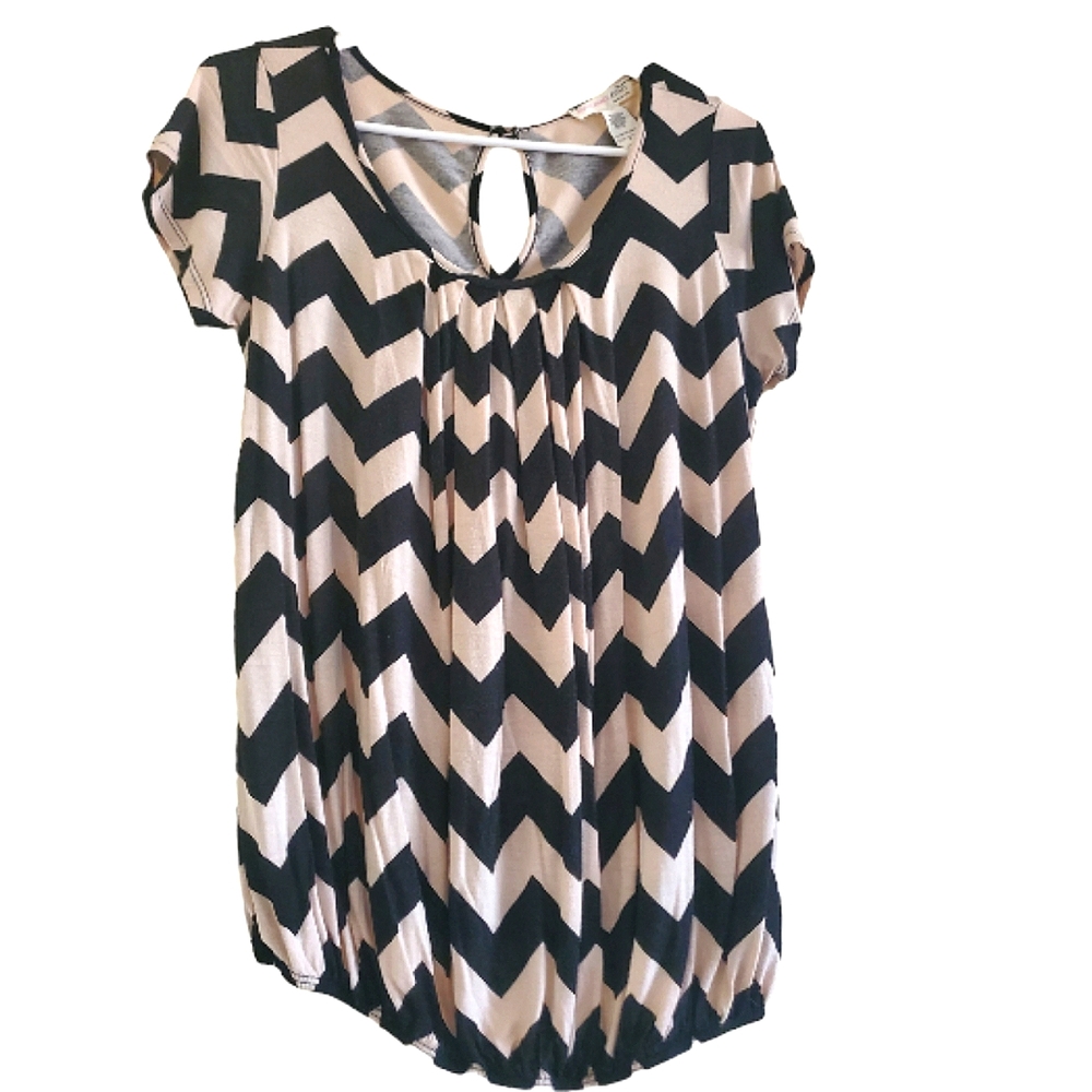 Agaci Chevron Blouse